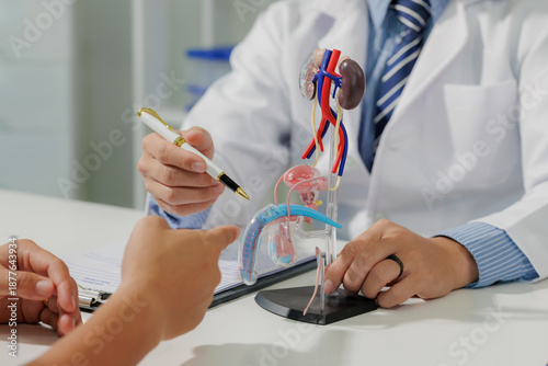 Medical consultation for male dysfunction. Seeking help for reproductive health issues.