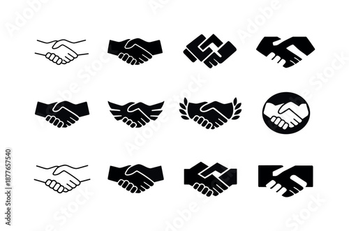 Political Ideologies Icons. The history of political ideologies and movements. Icon set. Set Logo of The history of political ideologies and movements: