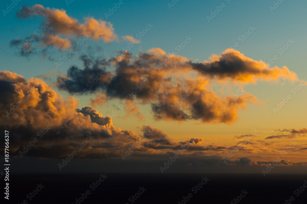 Fototapeta premium Sky at sunset