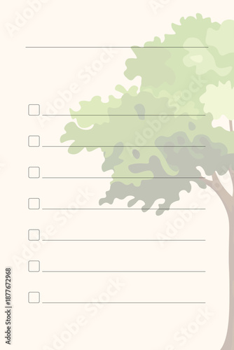 Graph paper. Printable To do list with check boxes, checklist, grid paper with color horizontal lines. Geometric pattern for school, textures, notebook, diary. Realistic lined paper blank.