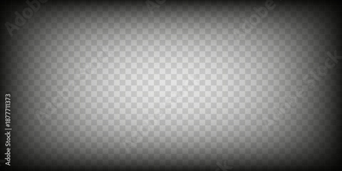 Dark rectangle vignette gradient background. Faded grid overlay. Transparent png