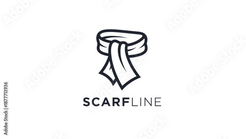 Black and White Bandage Icon Illustration.