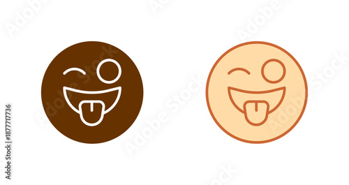 Zany Face Icon Design