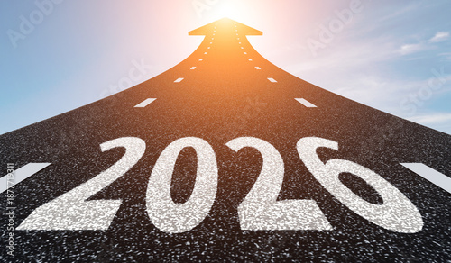 The morning sun illuminates the path towards the future in 2026