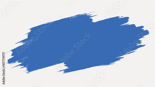 Blue paint brush strokes abstract background. Brush strokes art. Ble brush stroke on white background.