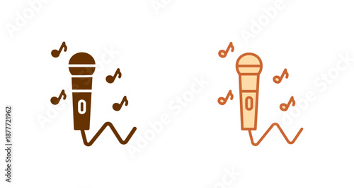 Karaoke Icon Design