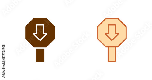 Down Arrow Icon Design