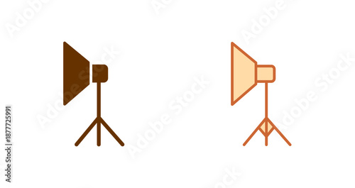 Photography Studio Icon Design