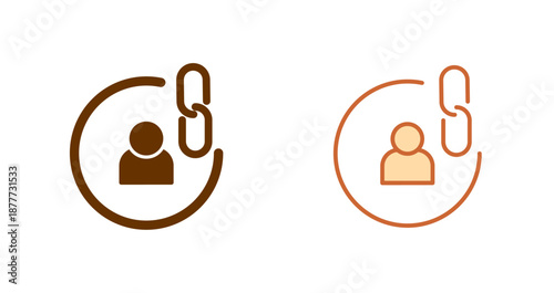 Contact Links Icon Design