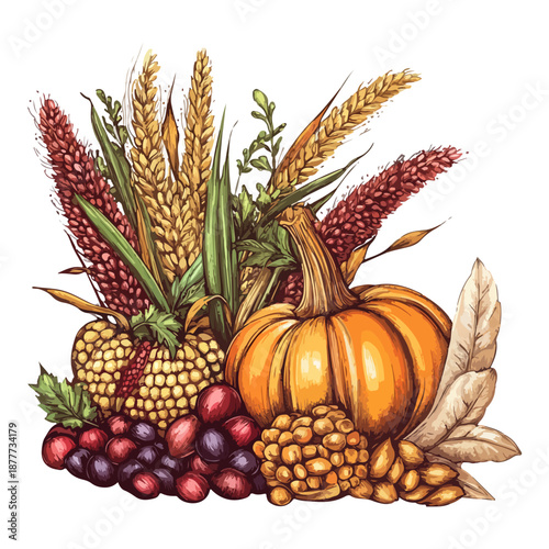 harvest, labor day, festival, vector, transparent background, pumpkin, thanksgiving, season, pumpkins, decoration, ripe, nature