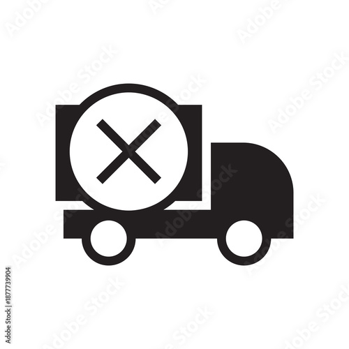 Failed or Cancelled Shipment Crossmark Icon
