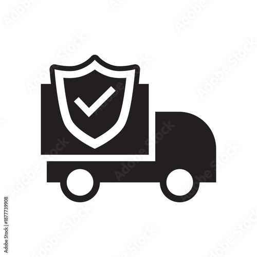 Verified Safe Shipping Shield Check Icon
