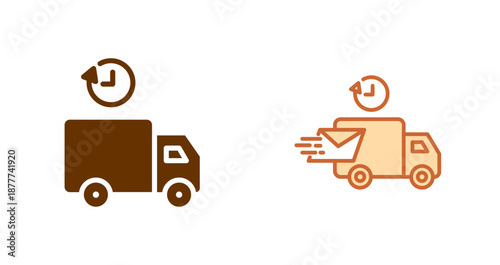 Express Delivery Icon Design