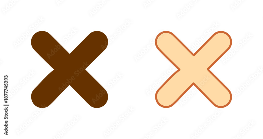 Obraz premium Close Icon Design