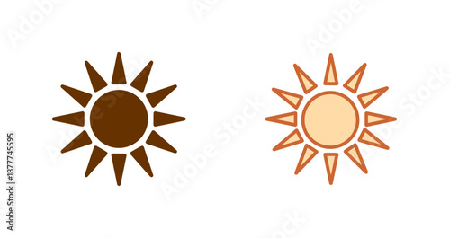 Sun Icon Design