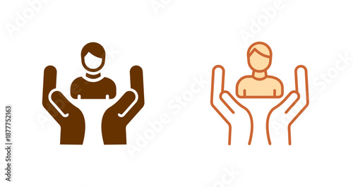 Employee Insurance Icon Design