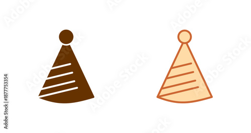 Party Hat Icon Design