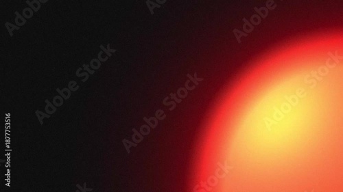 Abstract Motion Background with Soft Light, Grain Texture and Copy Space for Text