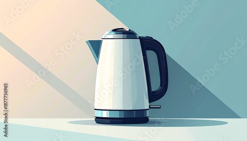 Electric Kettle Illustration