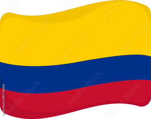 Billede på lærred colombian flag