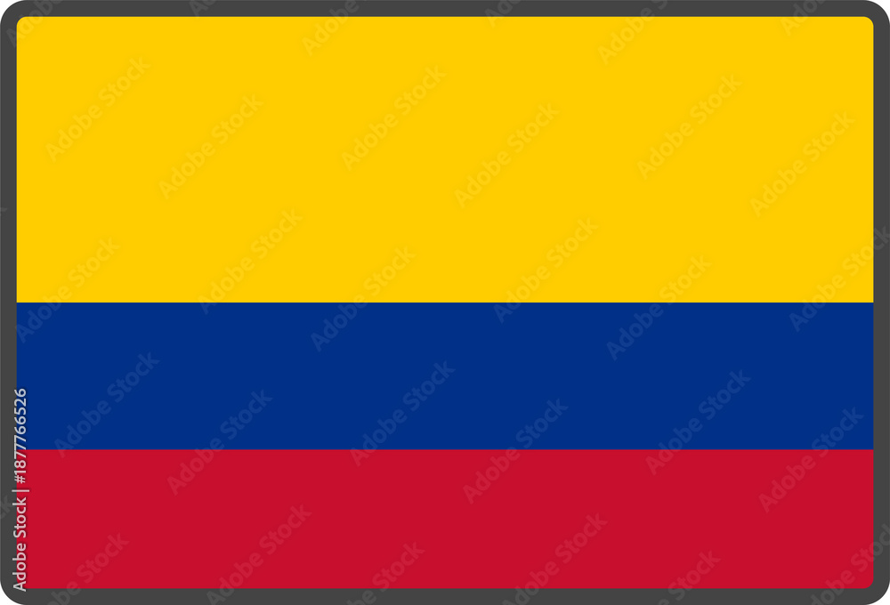Fototapeta premium colombia flag