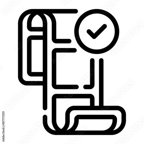 camera roll line icon