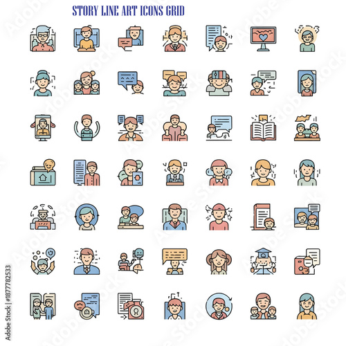 Telling a Story, Storytelling Concept, Creative Story Idea