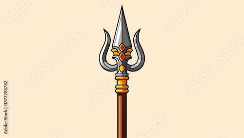 The Trishula A Powerful Symbol of Lord Shiva, Often Seen During Thaipusam Festivals