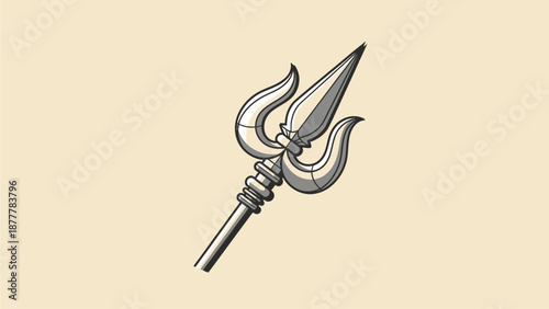 Trishul Symbolism The Divine Trident of Lord Shiva and its Significance in Thaipusam