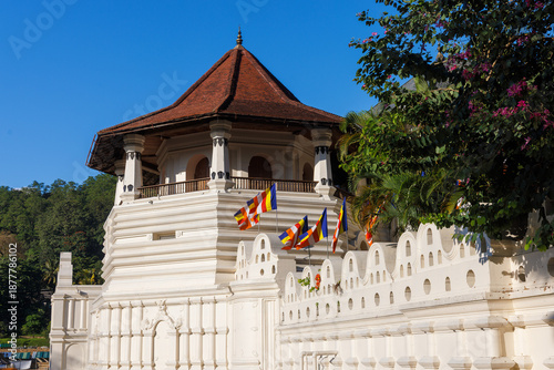 Slika na platnu Temple of the Sacred Tooth Relic (Sri Dalada Maligawa) in Kandy, Sri Lanka