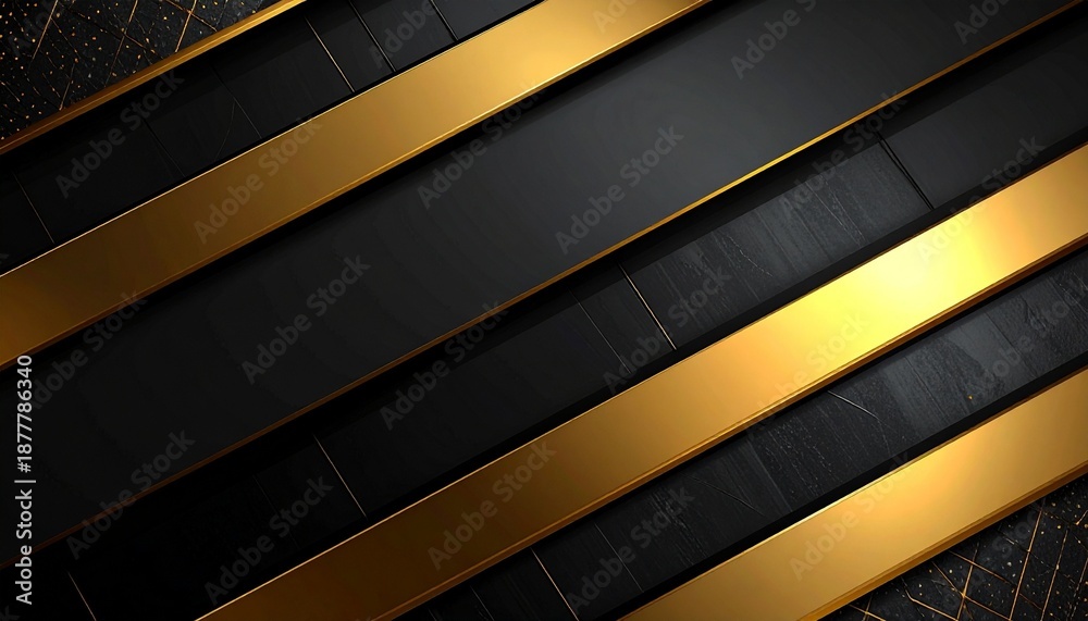 Obraz premium gold metal background