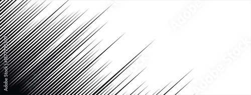 straight speed lines repeating pattern black and white 