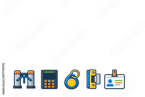Security and Access Control Icons