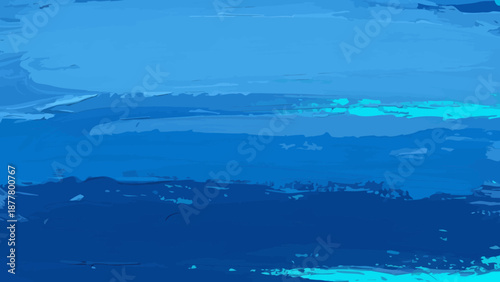 Abstract blue paint texture background with layered brush strokes,Modern blue abstract brush stroke backdrop,Creative abstract blue watercolor style background