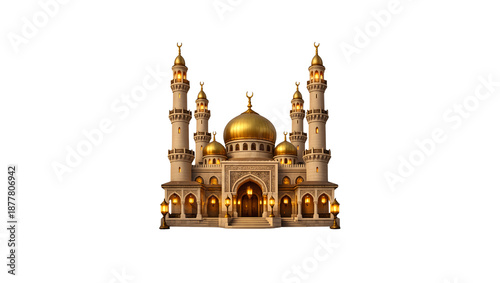 3D Arabic Mosque