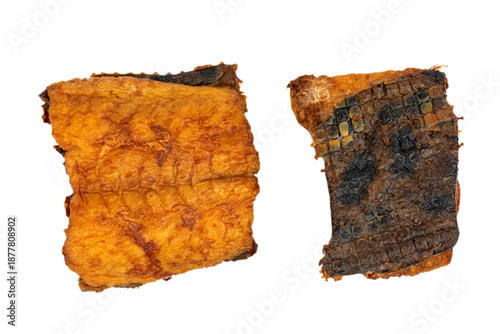 the smoked filet of Atlantic wolffish 