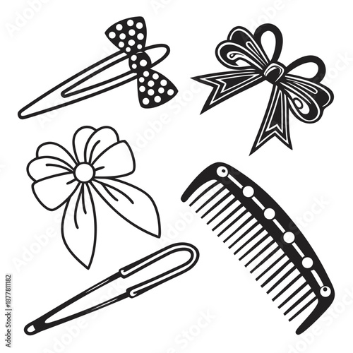 Hair accessories collection
