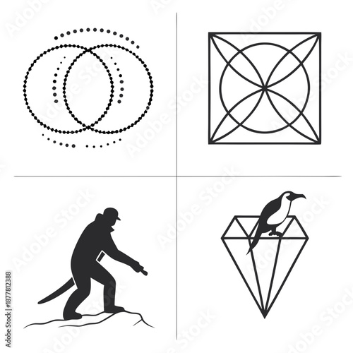 Abstract and nature illustrations