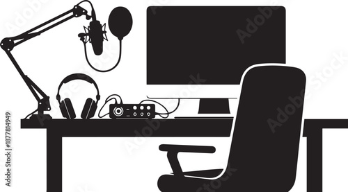Creating a Professional Podcast Studio and Streaming Workstation for Digital Content Recording