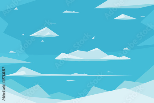 cartoon white clouds in rough shape design