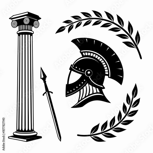 Ancient roman symbols