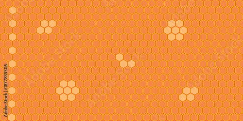 honeycomb vector, background wallpaper orange honey patern illustration