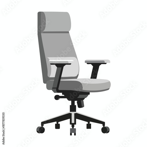 Ergonomic Office Chair with Adjustable Armrests