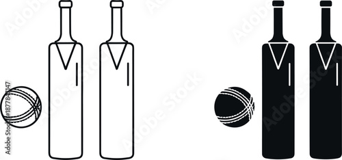 Set of two minimalist astronaut helmet icons with stars and blank visor for space exploration