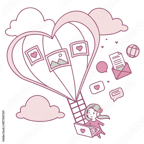 Digital love and communication