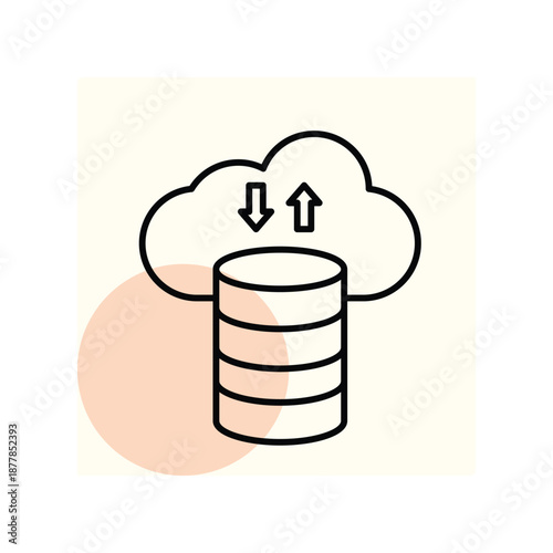 Big Data vector, pixel perfect, illustrator file 
