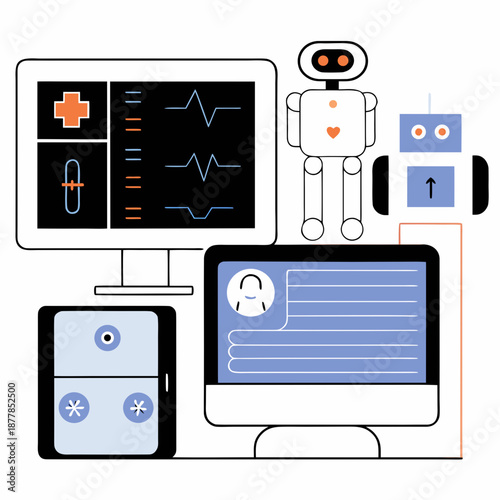 Healthcare technology and ai interaction