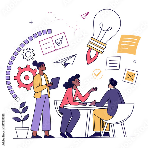 Creative team collaboration