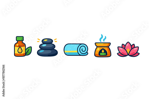 Spa and Wellness Icons