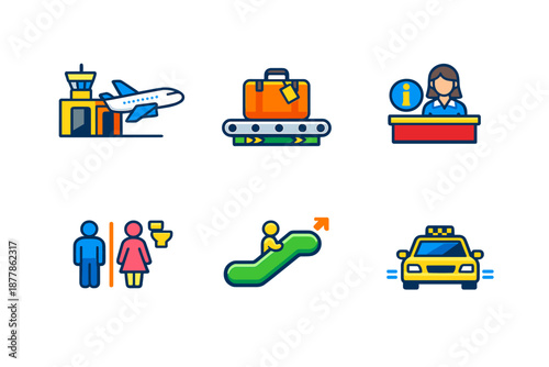 Airport icons